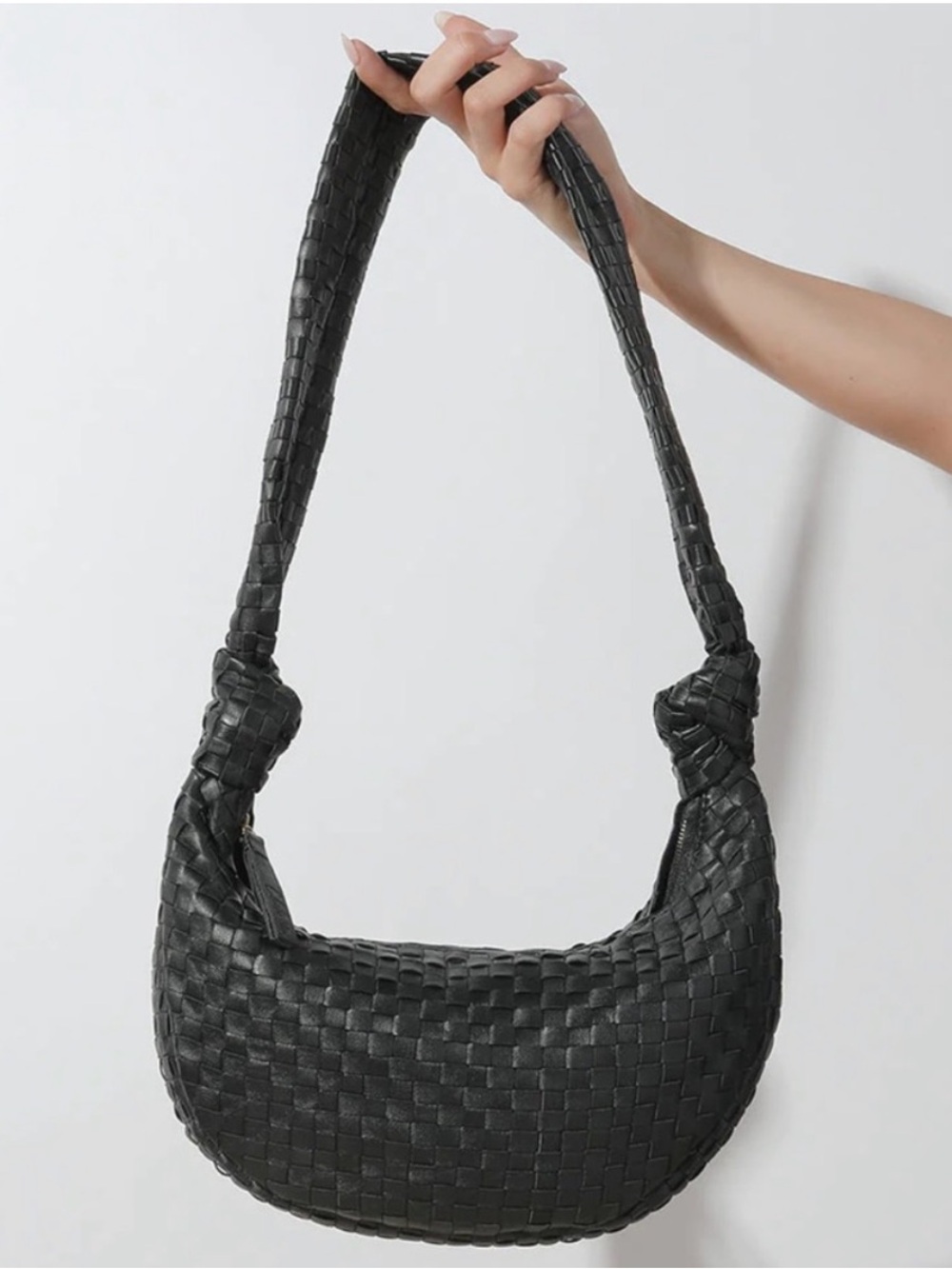 Cleobella Dalary Woven Hobo Crossbody Bag